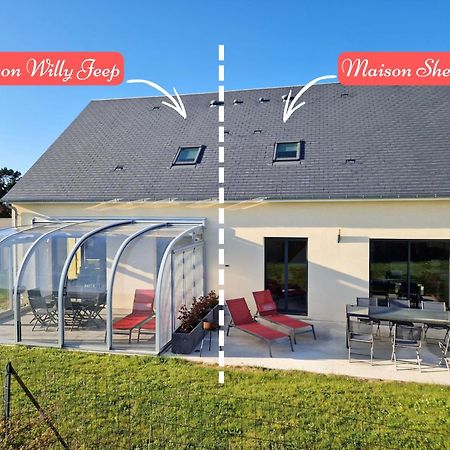 Maison Scherman Bord de Mer Saint-Côme-de-Fresné Exterior foto