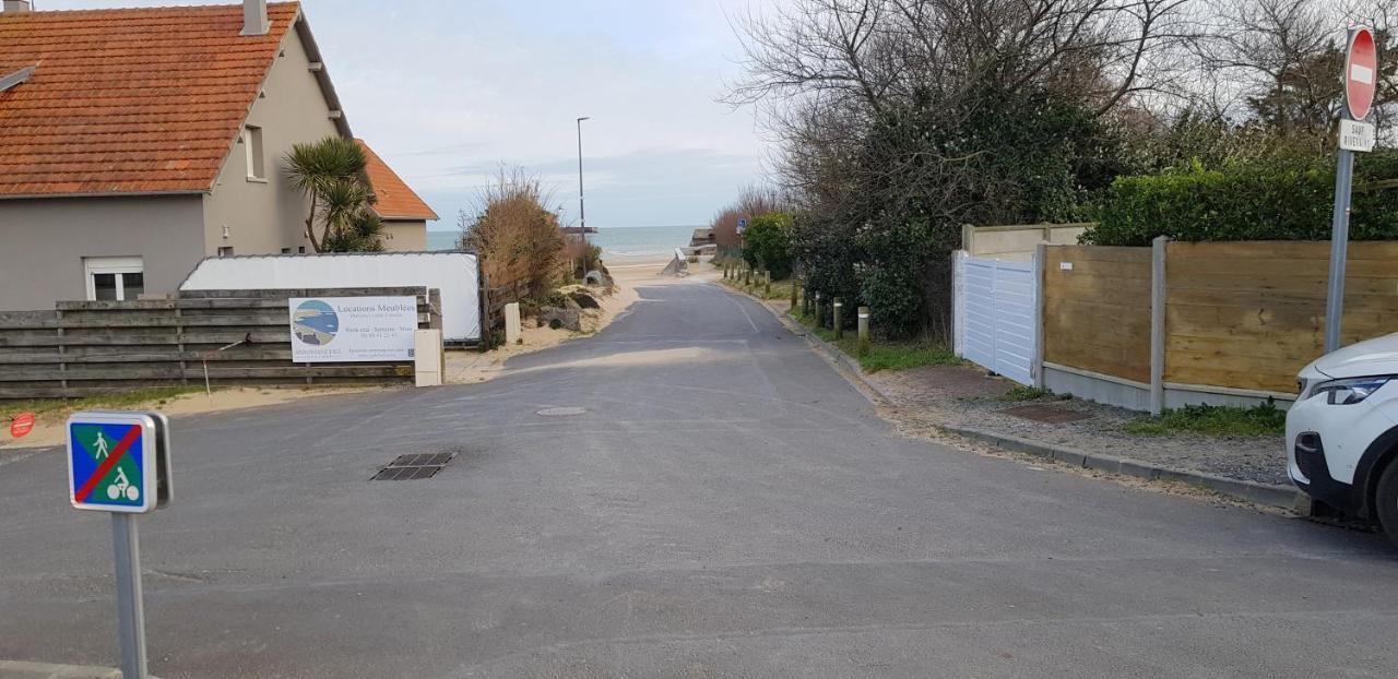Maison Scherman Bord de Mer Saint-Côme-de-Fresné Exterior foto