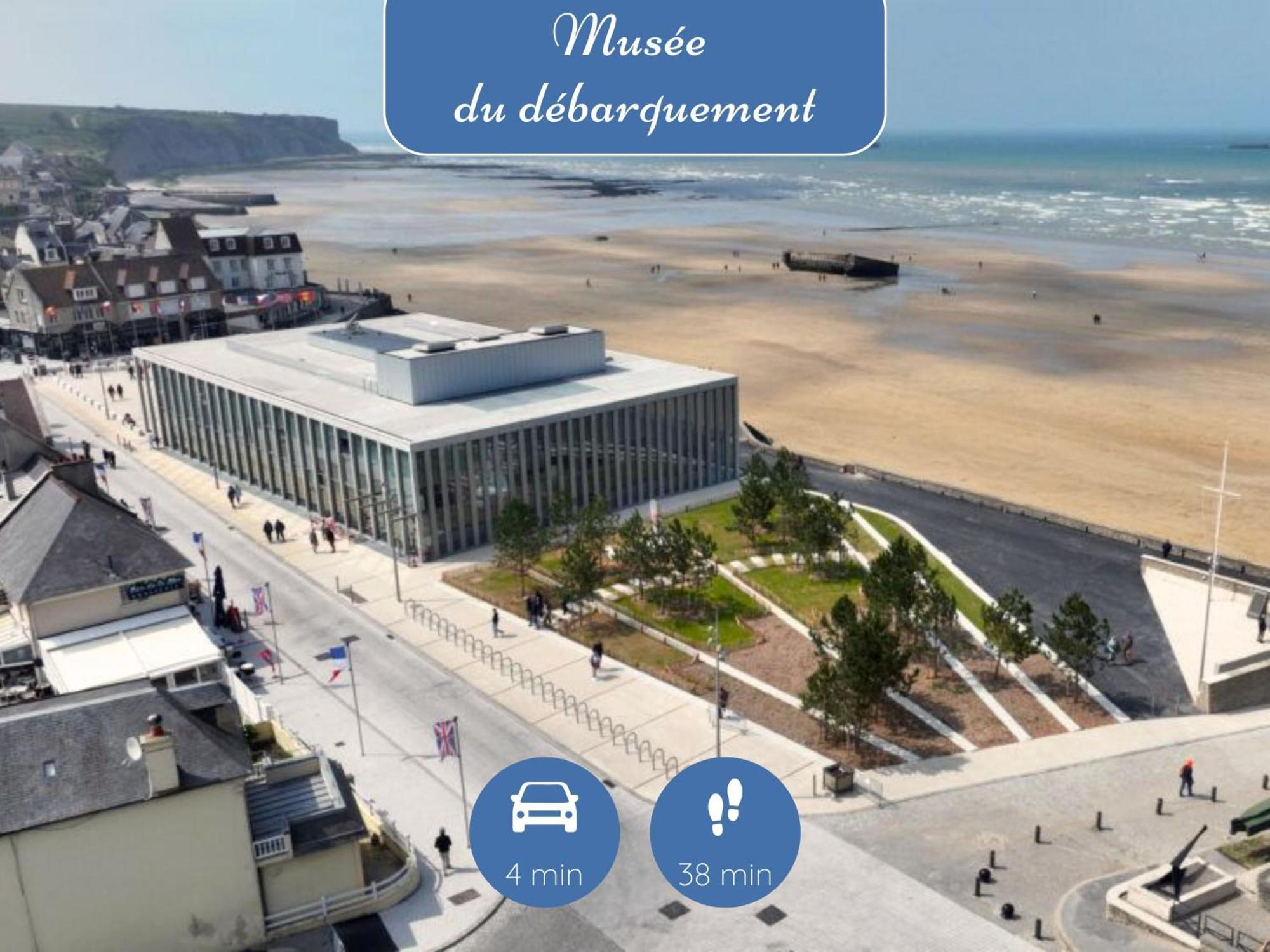 Maison Scherman Bord de Mer Saint-Côme-de-Fresné Exterior foto